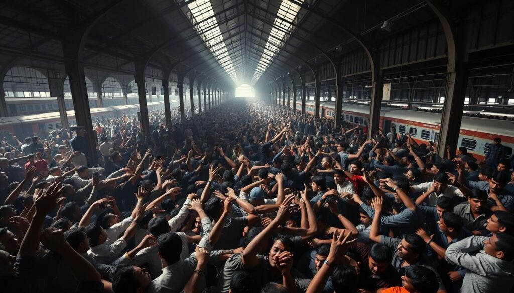 Delhi railway station stampede